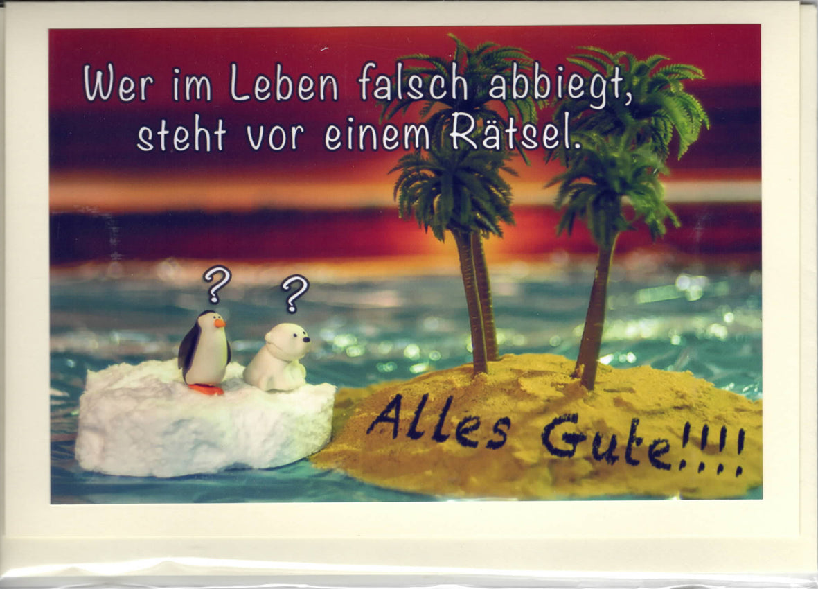 Fotokarte Alles Gute !!!!