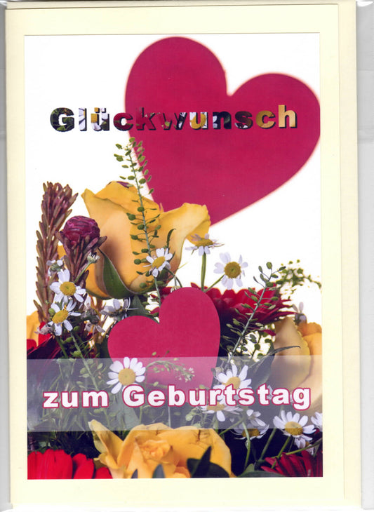 Fotokarte Glückwunsch zum Geburtstag