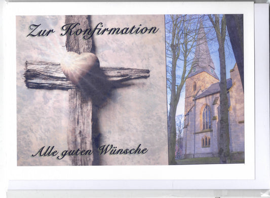 Fotokarte Zur Konfirmation