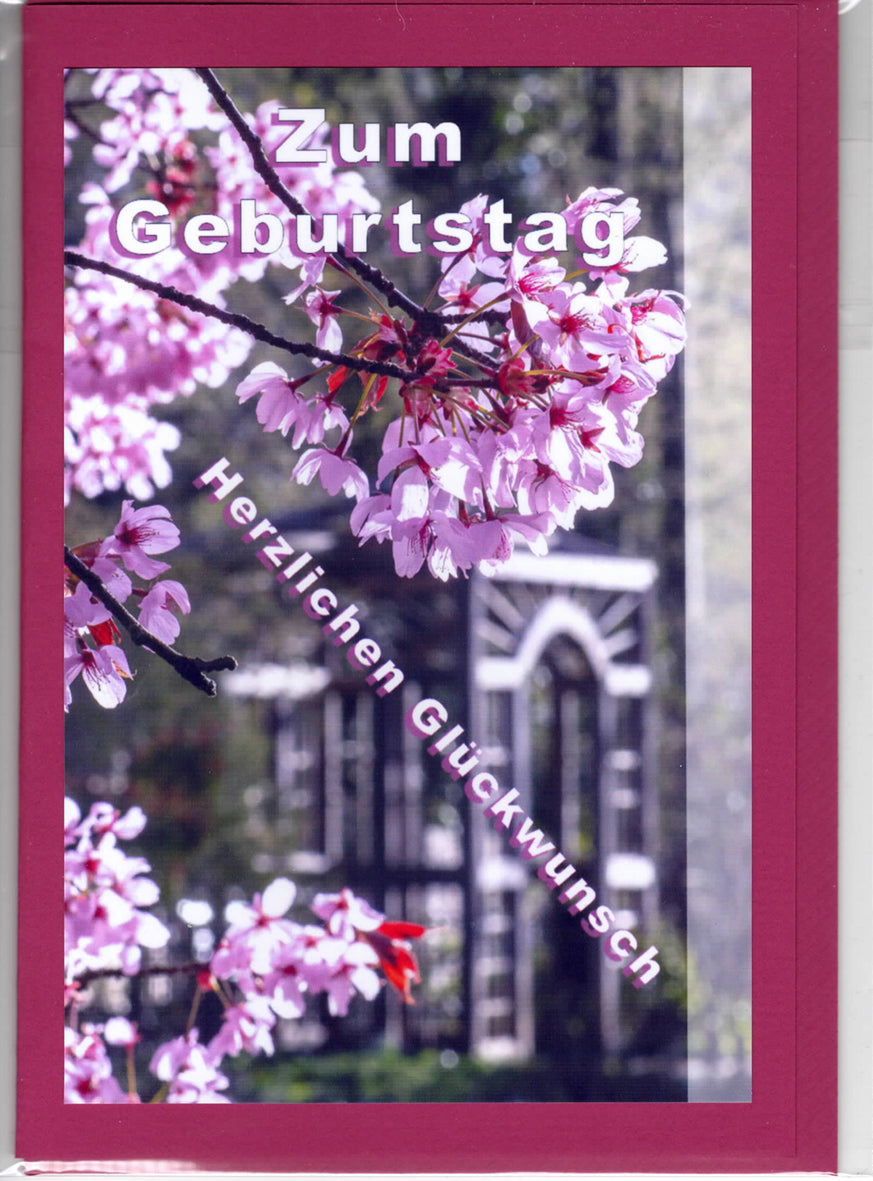 Fotokarte Herzlichen Glückwunsch