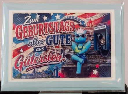 Fotokarte Geburtstags Güße aus Gütersloh Motiv 2